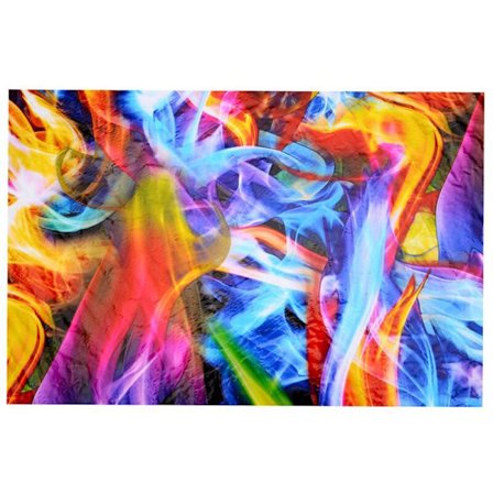 Regnbue Flammer Hydrografisk Film Vand Overførsel Tryk Film Immersion Hydraulisk Film 50CmX100Cm