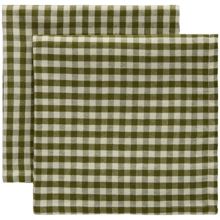 Decotique Oliva lautasliina 45×45 cm 2 kpl, vihreä