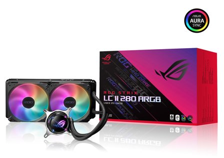 ASUS ROG STRIX LC II 280 ARGB - væskekjølesystem for prosessor