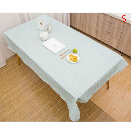 Bordsduk svart och vit rutigt linne kök vardagsrum