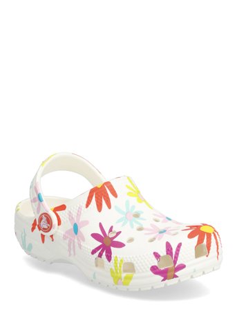 Classic Crafted Daisy Clog K White Crocs