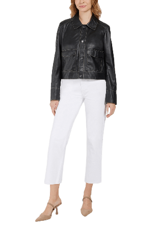 Saki Wendy Jacket Skinnjackor Dam Svart 38