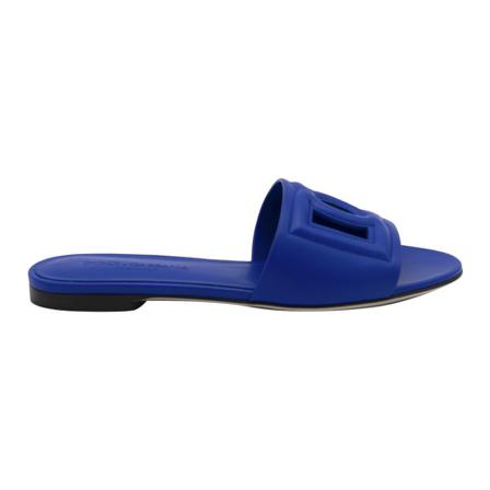 Dolce & Gabbana - Flip-flops - Blå - Dam - Storlek: 36 Eu, Dam, Storlek: 36 EU