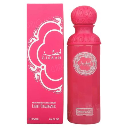 One & Only Gissah Floral Fruity Perfume EDP Spray 8.4 oz, pinkki, makea ja elegantti tuoksu jokaiseen tilaisuuteen