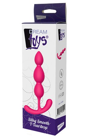 Kjøp Dream Toys Silky Smooth T-teardrop - Analplugg | God pris