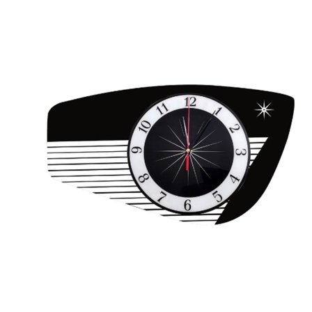 Brons Stor Väggklocka, Stor Vintage Dekoration