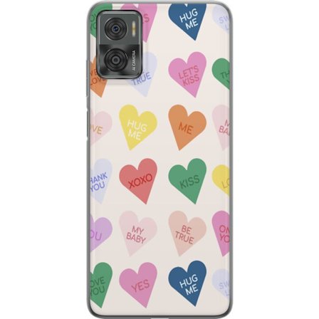 Yhteensopiva Puhelinkuori Motorola Motorola Moto E22i Karkkisydämet