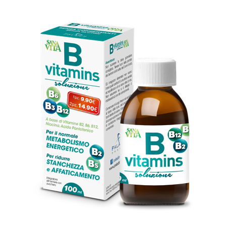 Sanavita B Vitamins Soluzione 100ml