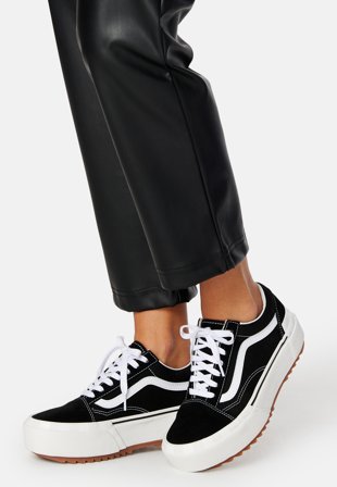 Vans UA Old Skool Stacked black/blanc de blanc Klær