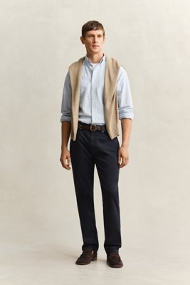 GANT - Regular Fit Desert Jeans til herre evening blue