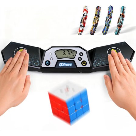 Professionel speed cube timer, touch-screen timer med display, speed cubing stack konkurrence.
