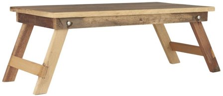 Ib Laursen Sengebrett piknikbord 75x33 gjenbrukstre unika