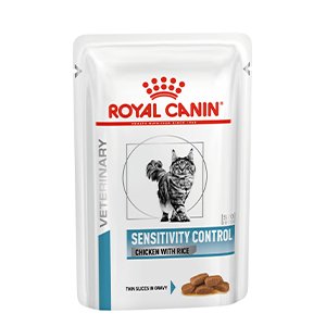 Royal Canin Sensitivity Control, Kat,, Kylling og Ris, 12x85g