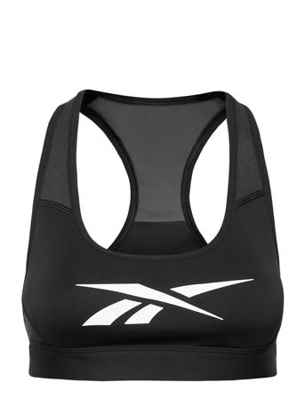Lux Racer Medium-Impact Sports Bra W Black Reebok Performance