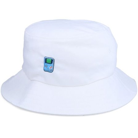 Abducted - Vit bucket Hatt - Tiny Gb Color White Bucket @ Hatstore