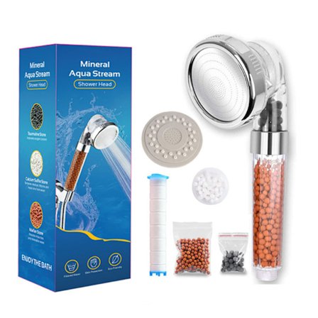 Suihkupää, Veden säästöä Anti Kalkkikivi Suihkupää High Pr