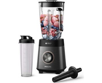 Philips HR3041/00 - Kraftfull blender med blandarstav och to go-flaska
