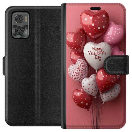 Kompatibelt Lommeboketui til Motorola Motorola Moto E22i Valentinsballonger