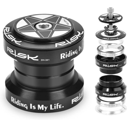 IC Aluminiumlegerings Cykelheadset, 34 mm 1 1/8 Mountainbike Forseglet Headset