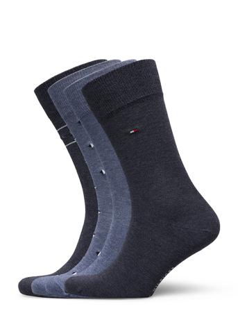 Th Men Sock 4P Tin Giftbox Black Tommy Hilfiger