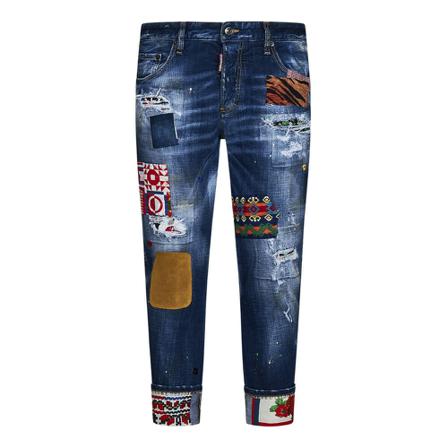 Dsquared2 Jeans , Blauw , Heren , Maat: M