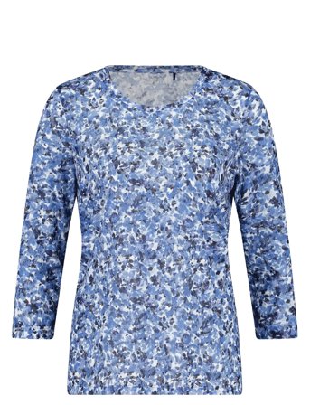Gerry Weber T-Shirt 3/4 Sleeve - Blue - 44