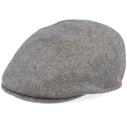 Mayser - Sidney Wool Blend Beige Flat Cap Flatcap Beige Cap - @ Hatstore