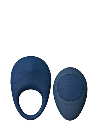 Ohhcean Ohhcean Obp-06 Vibrating Love Ring With Remote - Blue - ONE SIZE
