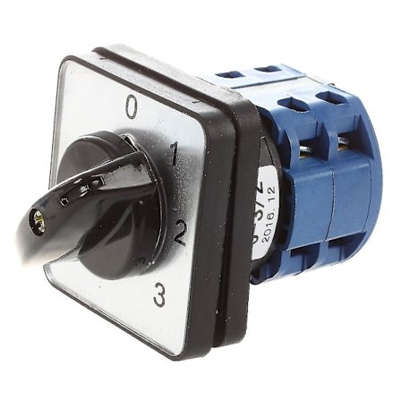 660V 20A 6-liittiminen 4-asentoinen nokkakytkin