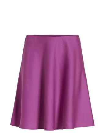 Viellette Hw Short Skirt Purple Vila