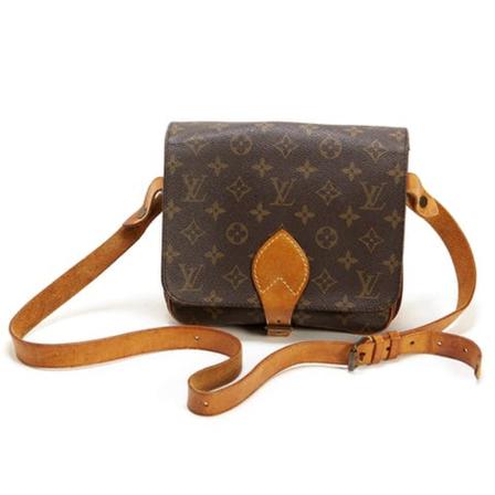 Louis Vuitton Vintage, Pre-owned Cartouchiere Bag Bruin, Dames, Maat:ONE Size