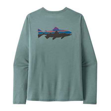 Patagonia M's L/S Cap Cool Daily Shirt Fitz Roy Trout BSLX - XL