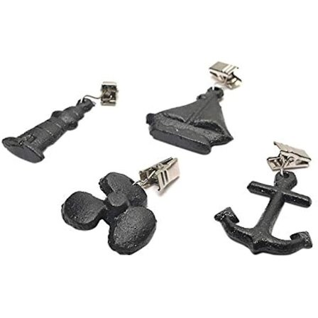 4 st Bordduksklämmor Vikter Bordduksshållare Klämmor Utomhus Antik Gjutjärn Vindtätt Rostbeständigt För Hemmet Picknick Eller Bröllop 195g