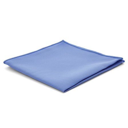 Babyblå Lommeklud til mænd - Ensfarvede lommeklude