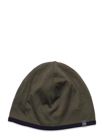 U Pocket Hat Accessories Headwear Grön Icebreaker