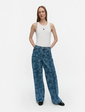 Marimekko Maridenim Loose Keidas - Blue - 32-32