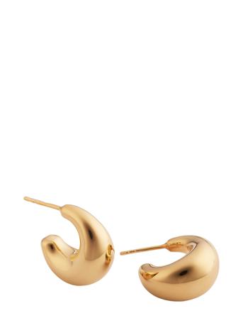 Bolded Little Sis Earrings Gold Accessories Jewellery Earrings Hoops Kulta Syster P