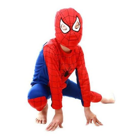 Barn Pojke Flicka Spiderman Cosplay Kostym Party Outfit Set Carnival Fancy Dress Up -