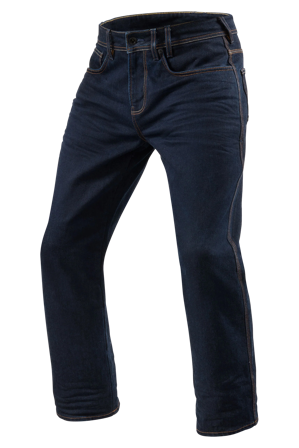 Motorradjeans REV'IT! Philly 3 LF Gebrauchtes Dunkelblau W36 x L30