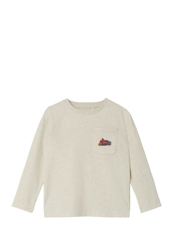 Nmmfolan Ls Top Beige Name It