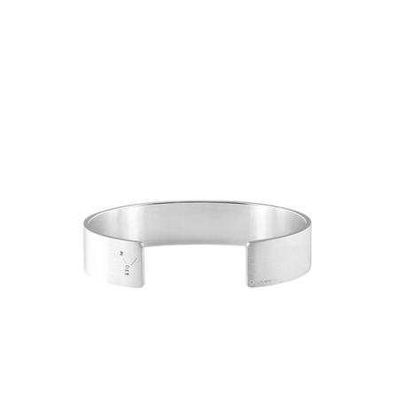 Le Gramme 41 Grammes Cuff , Grijs , unisex , Maat: S Armbanden
