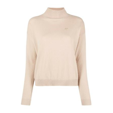 Pinko Dolcetto 1 Turtle-Neck Trui , Beige , Dames , Maat: L