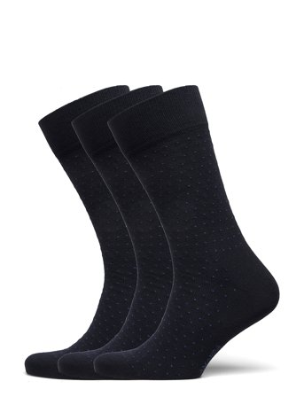 True Micro Dot Sock Black Amanda Christensen