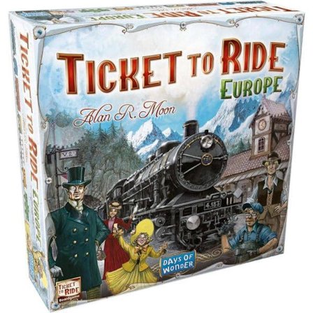 Ticket to Ride Europe Brettspill | Familiespill WELLNGS