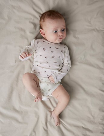 name it Nbfwang Wool Needle Ls Body Noos - Cream - 50