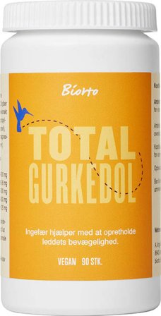 Biorto Biorto Total Gurkedol Move 90 kaps, Helse & Madvarer, Ingredienser, Gurkemeje