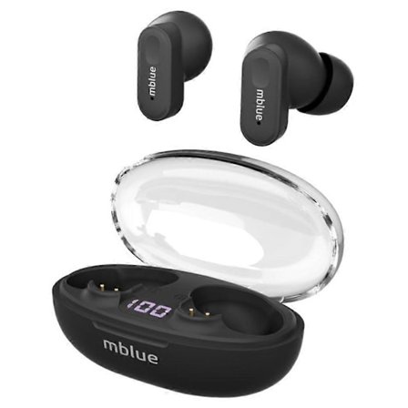 Type A MBLUE AR01 TWS Bluetooth 5.4 Øretelefoner Lav Latens Trådløs Musik Opkald In-Ear Headset