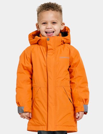 Didriksons Tundran Kids Parkas - Orange - 98