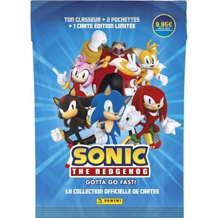 Startpaket - PANINI - Sonic the Hedgehog Classic - Pärm - 2 fickor - 1 Limited Edition-kort