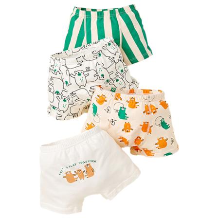 Drenge bløde bomulds boxershorts Robot dinosaur og andre mønstre